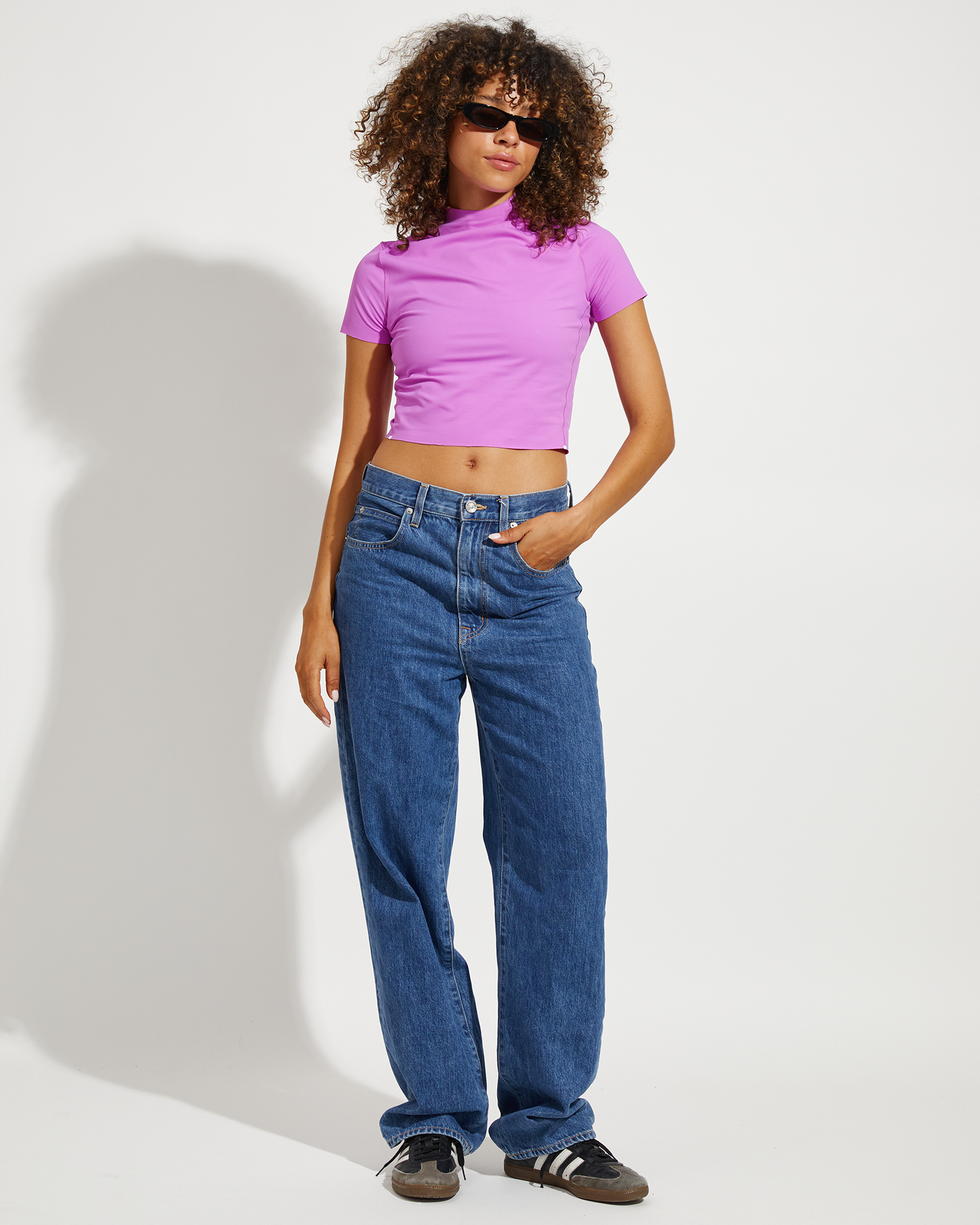 Rays Short Sleeve Top - Punch